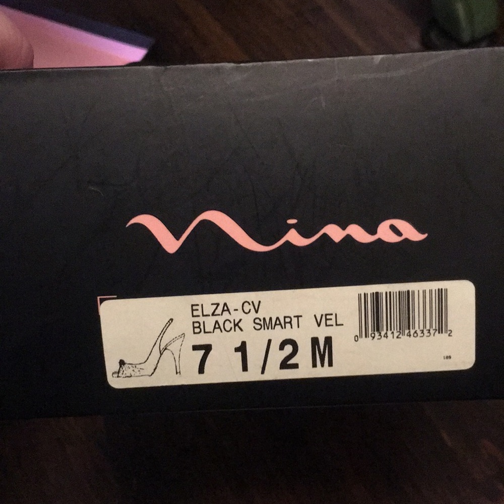 Velvet heels